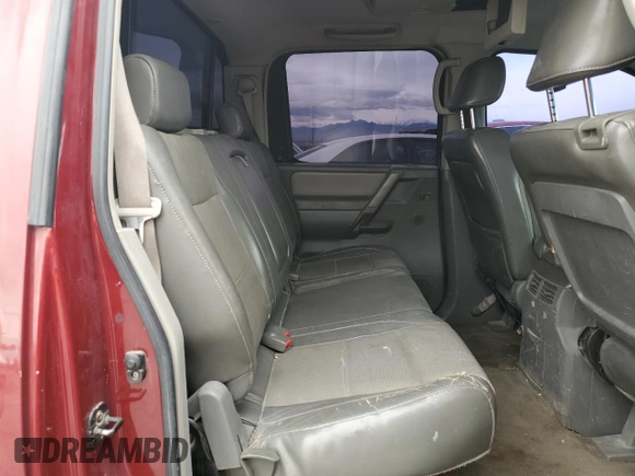 2005 Nissan Titan XE with VIN 1N6AA07A75N520364, listed as a Copart auction lot 46874915 with 234,431 mi miles and Clean Title. Bid and sale history available at DreamBid. Image 10.