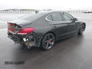 2019 Genesis G70 Dynamic with VIN KMTG34LE2KU020333, listed as a IAAI auction lot 41570026 with 93,020 mi miles and . Bid and sale history available at DreamBid. Image 4.
