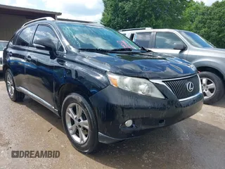2010 Lexus RX 350 with VIN 2T2BK1BA3AC059772, listed as a IAAI auction lot 42240416 with 201,108 mi miles and . Bid and sale history available at DreamBid. Image 1.