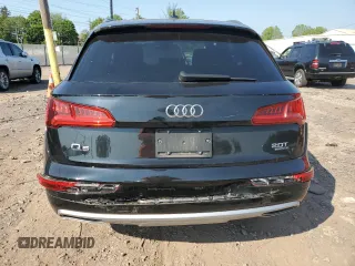 2018 Audi Q5 Premium Plus with VIN WA1BNAFY5J2241274, listed as a Copart auction lot 59500275 with 37,303 mi miles and Salvage title. Bid and sale history available at DreamBid. Image 6.