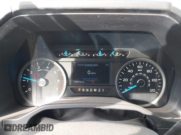 2016 Ford F-150 XLT with VIN 1FTFX1EF5GKG00553, listed as a IAAI auction lot 41461530 with 209,073 mi miles. Bid and sale history available at carsss.com. Image 7.