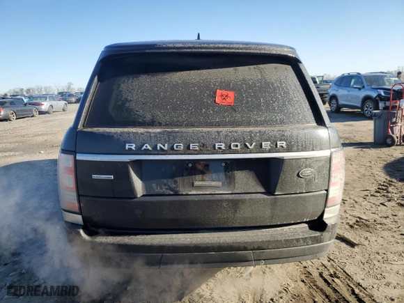 2015 Land Rover Range Rover Supercharged with VIN SALGS3TF2FA218690, listed as a Copart auction lot 46417235 with NaN miles and Salvage Title. Bid and sale history available at carsss.com. Image 6.