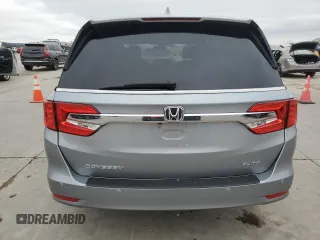 2019 Honda Odyssey Elite with VIN 5FNRL6H93KB000017, listed as a Copart auction lot 45042005 with 93,599 mi miles and Salvage Title. Bid and sale history available at DreamBid. Image 6.