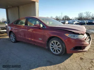 2018 Ford Fusion Energi SE with VIN 3FA6P0PU7JR123333, listed as a Copart auction lot 87705305 with 59,444 mi miles and Salvage Title. Bid and sale history available at carsss.com. Image 4.