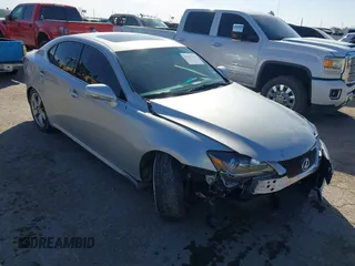 2012 Lexus IS 250 with VIN JTHBF5C23C5176998, listed as a IAAI auction lot 41645155 with 109,621 mi miles and . Bid and sale history available at DreamBid. Image 1.