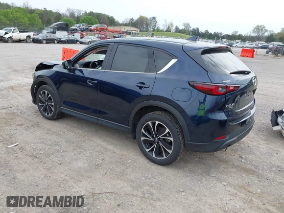 2022 Mazda CX-5 2.5 S Premium Plus Package with VIN JM3KFBEM1N0527915, listed as a IAAI auction lot 41942476 with 40,145 mi miles. Bid and sale history available at carsss.com. Image 3.