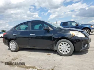 2012 Nissan Versa SV with VIN 3N1CN7AP2CL850046, listed as a Copart auction lot 54438875 with 135,258 mi miles and Salvage Title. Bid and sale history available at carsss.com. Image 4.