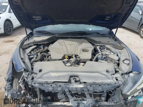 2020 Infiniti Q60 Luxe z VIN JN1EV7EK3LM340091, wystawiony jako IAAI lot #41759759 z przebiegiem 98 586 mil mil oraz . Historia ofert i sprzedaży dostępna na DreamBid. Obrazek 10.