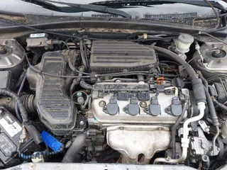 2005 Honda Civic Cpe EX with VIN 1HGEM22915L035932, listed as a IAAI auction lot 42165371 with 279,135 mi miles. Bid and sale history available at carsss.com. Image 10.