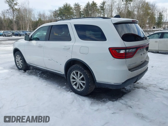2017 Dodge Durango SXT with VIN 1C4RDJAG6HC630239, listed as a IAAI auction lot 41628390 with 113,971 mi miles and . Bid and sale history available at DreamBid. Image 3.