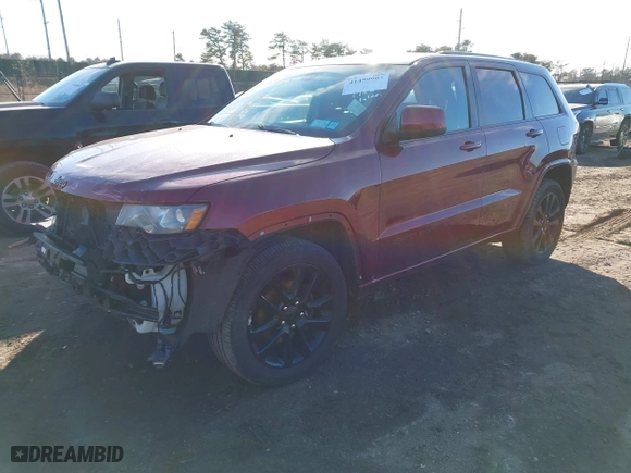 2018 Jeep Grand Cherokee Altitude with VIN 1C4RJFAG6JC157695, listed as a IAAI auction lot 41459907 with 132,540 mi miles. Bid and sale history available at carsss.com. Image 17.