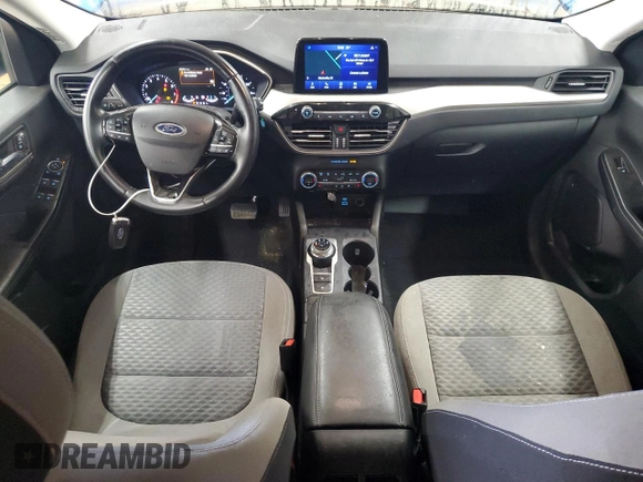 2021 Ford Escape SE with VIN 1FMCU0G61MUB00873, listed as a Copart auction lot 60718995 with 96,502 mi miles and Salvage title. Bid and sale history available at DreamBid. Image 8.