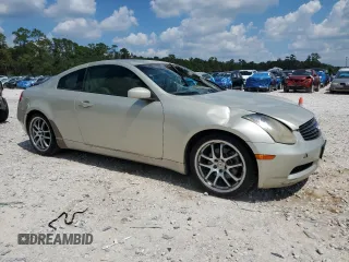 2005 Infiniti G35 Coupe with VIN JNKCV54E75M403876, listed as a Copart auction lot 71265804 with 124,231 mi miles and Clean Title. Bid and sale history available at carsss.com. Image 4.