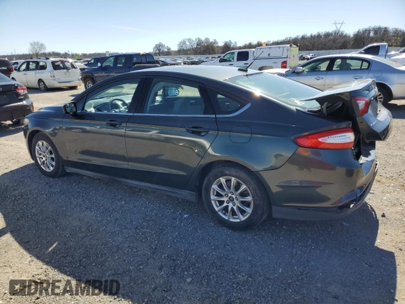 2016 Ford Fusion S with VIN 3FA6P0G76GR157508, listed as a Copart auction lot 48249235 with 172,844 mi miles and Salvage Title. Bid and sale history available at carsss.com. Image 2.