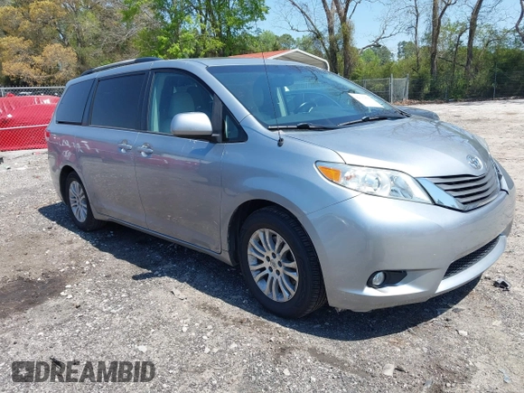 2011 Toyota Sienna XLE AAS with VIN 5TDYK3DC3BS083443, listed as a IAAI auction lot 42015856 with 138,045 mi miles and . Bid and sale history available at DreamBid. Image 1.