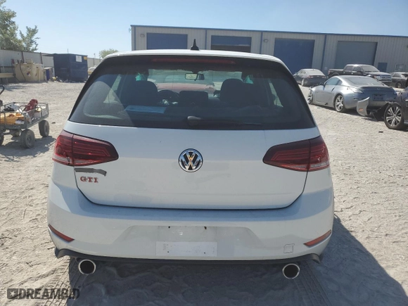 2020 Volkswagen Golf GTI S with VIN 3VW5T7AU1LM003026, listed as a Copart auction lot 74278864 with 23,970 mi miles and Salvage Title. Bid and sale history available at carsss.com. Image 6.