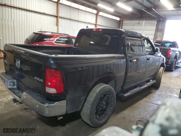 2017 Ram 1500 Big Horn with VIN 1C6RR7LG9HS728079, listed as a Copart auction lot 43546035 with 122,034 mi miles and Salvage Title. Bid and sale history available at carsss.com. Image 3.