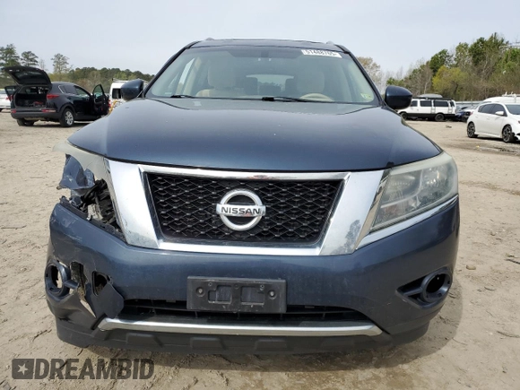 2013 Nissan Pathfinder SV z VIN 5N1AR2MM8DC641237, wystawiony jako Copart lot #51488765 z przebiegiem 153 473 mil mil oraz Szkoda całkowita • Salvage title. Historia ofert i sprzedaży dostępna na DreamBid. Obrazek 5.