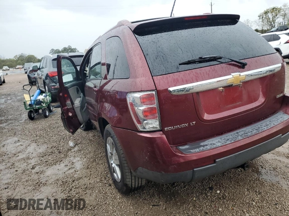 2007 Chevrolet Equinox LT with VIN 2CNDL63F876228630, listed as a Copart auction lot 49599195 with 0 mi miles and Non Repairable. Bid and sale history available at carsss.com. Image 2.