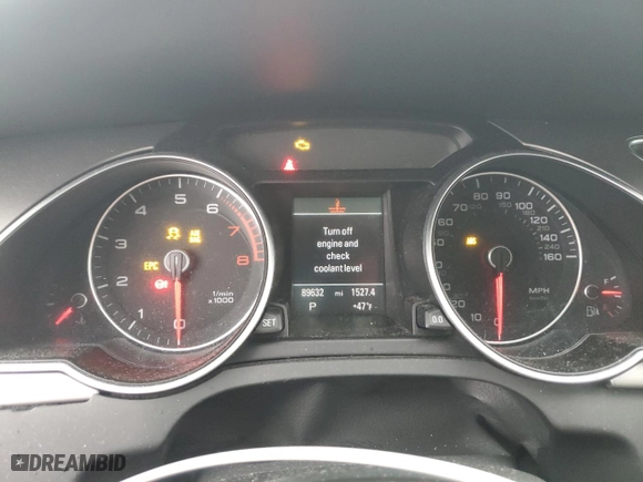 2015 Audi A5 Premium Plus with VIN WAUMFAFR6FA014576, listed as a Copart auction lot 43194355 with 89,632 mi miles and Salvage Title. Bid and sale history available at carsss.com. Image 9.
