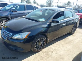 2013 Nissan Sentra SR with VIN 3N1AB7APXDL745515, listed as a IAAI auction lot 41492148 with 116,453 mi miles. Bid and sale history available at carsss.com. Image 2.