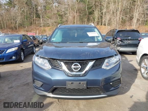 2015 Nissan Rogue S with VIN 5N1AT2MV9FC917132, listed as a IAAI auction lot 41768468 with 110,797 mi miles. Bid and sale history available at carsss.com. Image 12.