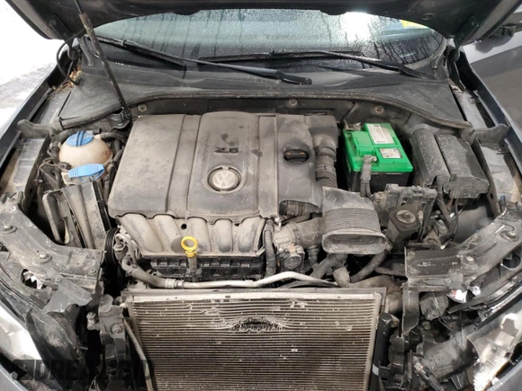 2014 Volkswagen Passat S w/Nav with VIN 1VWAP7A34EC022183, listed as a Copart auction lot 49393475 with 98,379 mi miles and Salvage Title. Bid and sale history available at carsss.com. Image 11.