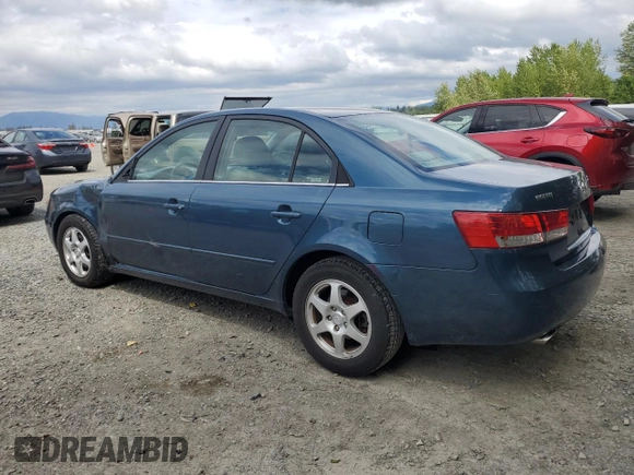 2006 Hyundai Sonata GLS with VIN 5NPEU46F16H054495, listed as a Copart auction lot 56177335 with 116,927 mi miles and Salvage Title. Bid and sale history available at DreamBid. Image 2.