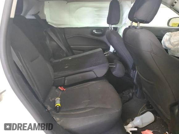 2018 Jeep Compass Sport with VIN 3C4NJCAB5JT263397, listed as a Copart auction lot 55670315 with 95,531 mi miles and Salvage title. Bid and sale history available at DreamBid. Image 11.