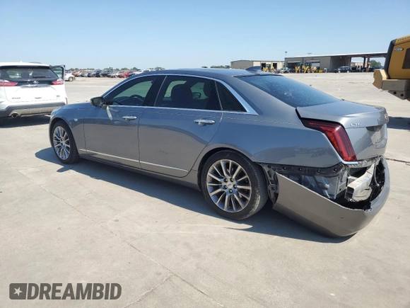 2018 Cadillac CT6 Luxury RWD z VIN 1G6KC5RXXJU159666, wystawiony jako Copart lot #71303324 z przebiegiem 187 121 mil mil oraz Szkoda całkowita • Salvage title. Historia ofert i sprzedaży dostępna na DreamBid. Obrazek 2.