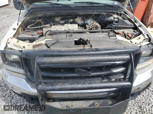 2002 Ford F-350 with VIN 1FDSF35F52EB01591, listed as a Copart auction lot 48350595 with 233,914 mi miles and Salvage title. Bid and sale history available at DreamBid. Image 11.