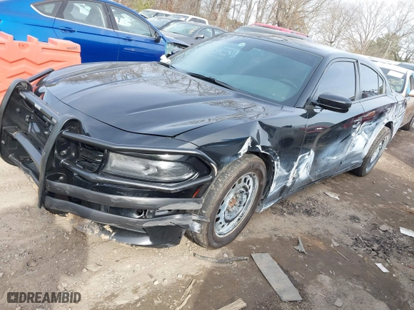 2019 Dodge Charger Police with VIN 2C3CDXKT3KH726911, listed as a IAAI auction lot 41450068 with NaN miles. Bid and sale history available at carsss.com. Image 21.