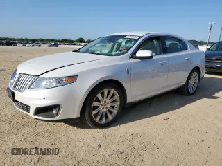 2012 Lincoln MKS with VIN 1LNHL9DR1CG806329, listed as a Copart auction lot 52293485 with 115,762 mi miles and Salvage Title. Bid and sale history available at carsss.com. Image 1.