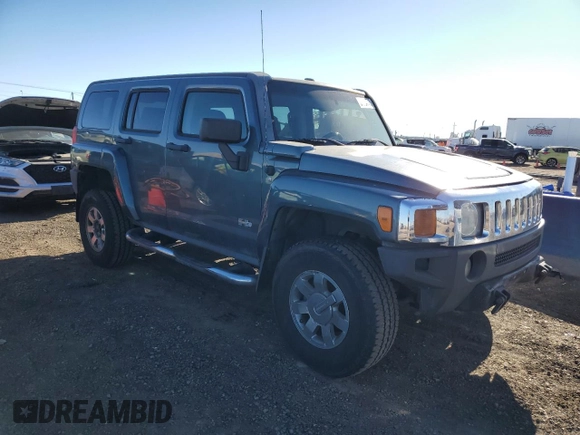 2006 Hummer H3 with VIN 5GTDN136368321610, listed as a Copart auction lot 87754945 with 170,721 mi miles and Clean Title. Bid and sale history available at DreamBid. Image 4.