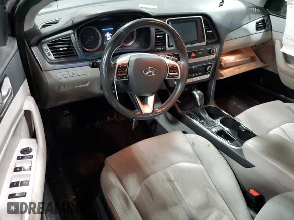 2018 Hyundai Sonata Hybrid SE with VIN KMHE24L37JA082376, listed as a Copart auction lot 76261834 with 97,486 mi miles and Salvage Title. Bid and sale history available at carsss.com. Image 8.