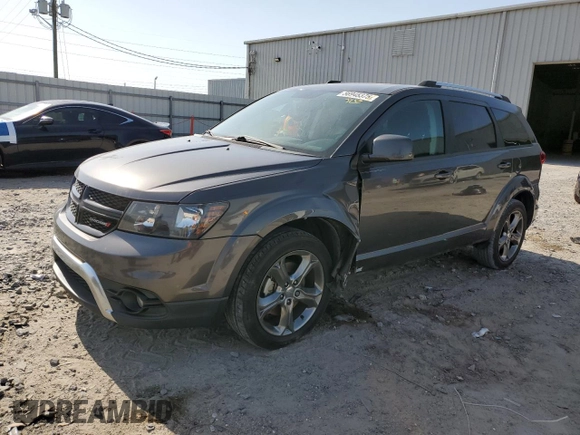 2016 Dodge Journey Crossroad z VIN 3C4PDCGG2GT131628, wystawiony jako Copart lot #56945375 z przebiegiem 126 587 mil mil oraz Szkoda całkowita • Salvage title. Historia ofert i sprzedaży dostępna na DreamBid. Obrazek 1.