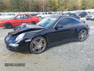 2008 Porsche 911 4S with VIN WP0BB29958S755466, listed as a Copart auction lot 81375074 with 45,154 mi miles and Salvage Title. Bid and sale history available at carsss.com. Image 1.