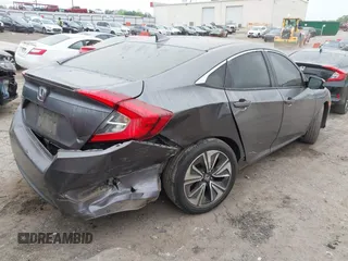 2017 Honda Civic EX-L with VIN 19XFC1F75HE200211, listed as a IAAI auction lot 41954126 with 105,637 mi miles and . Bid and sale history available at DreamBid. Image 4.
