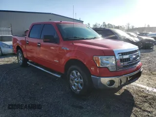 2013 Ford F-150 XL with VIN 1FTFW1CT9DFA26524, listed as a Copart auction lot 49811955 with 216,823 mi miles and Salvage Title. Bid and sale history available at carsss.com. Image 4.