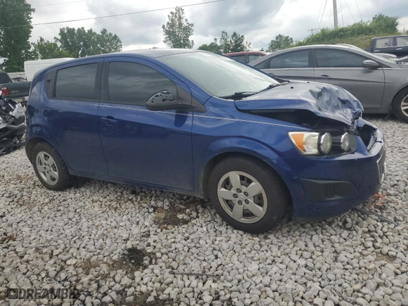 2014 Chevrolet Sonic LS with VIN 1G1JA6SH0E4101085, listed as a Copart auction lot 56472284 with 115,091 mi miles and Salvage Title. Bid and sale history available at carsss.com. Image 4.