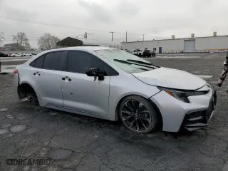 2021 Toyota Corolla SE with VIN 5YFS4MCEXMP060004, listed as a Copart auction lot 44022115 with 89,050 mi miles and Salvage Title. Bid and sale history available at carsss.com. Image 4.