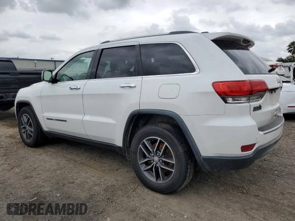 2018 Jeep Grand Cherokee Limited z VIN 1C4RJEBG5JC130674, wystawiony jako Copart lot #53908235 z przebiegiem 138 084 mil mil oraz Szkoda całkowita • Salvage title. Historia ofert i sprzedaży dostępna na DreamBid. Obrazek 2.