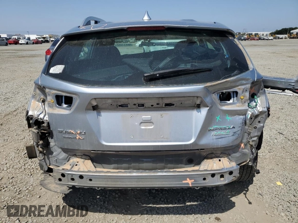 2017 Subaru Impreza Premium with VIN 4S3GTAD65H3729132, listed as a Copart auction lot 54177255 with 95,941 mi miles and Salvage title. Bid and sale history available at DreamBid. Image 6.