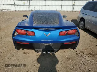2016 Chevrolet Corvette Z51 3LT with VIN 1G1YM2D74G5120271, listed as a Copart auction lot 67596254 with 0 mi miles and Salvage Title. Bid and sale history available at carsss.com. Image 6.