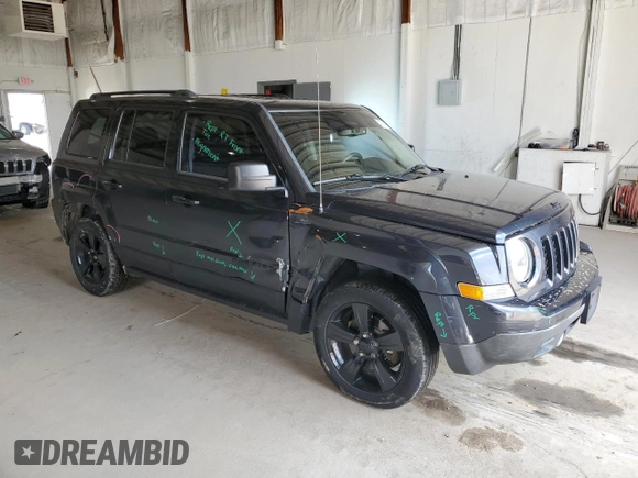 2015 Jeep Patriot Altitude with VIN 1C4NJPBA0FD186321, listed as a Copart auction lot 47059835 with 154,726 mi miles and Salvage Title. Bid and sale history available at DreamBid. Image 4.