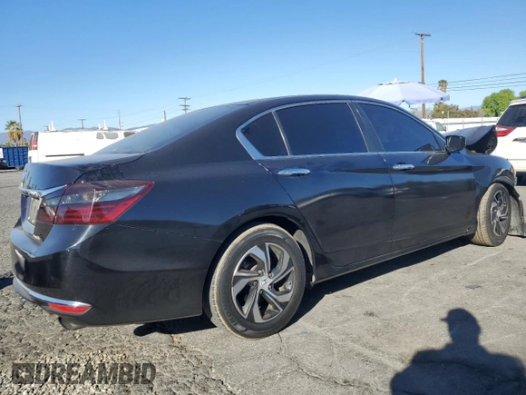 2017 Honda Accord LX with VIN 1HGCR2F38HA120488, listed as a Copart auction lot 80305004 with 144,956 mi miles and Salvage Title. Bid and sale history available at carsss.com. Image 3.