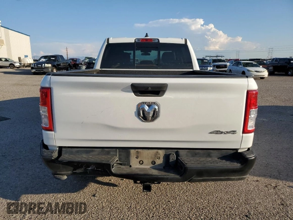 2019 Ram 1500 Tradesman with VIN 1C6SRFNT2KN872326, listed as a Copart auction lot 63645674 with 108,922 mi miles and Salvage title. Bid and sale history available at DreamBid. Image 6.