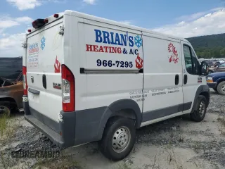 2017 Ram ProMaster Cargo with VIN 3C6TRVNG3HE506180, listed as a Copart auction lot 68477374 with 110,623 mi miles and Salvage Title. Bid and sale history available at carsss.com. Image 3.
