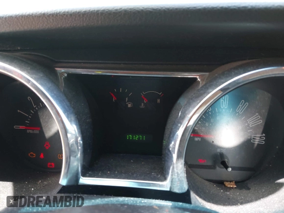 2007 Ford Mustang Deluxe z VIN 1ZVFT80N575365456, wystawiony jako IAAI lot #42195036 z przebiegiem 171 271 mil mil oraz . Historia ofert i sprzedaży dostępna na DreamBid. Obrazek 7.