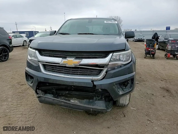 2019 Chevrolet Colorado 4WD Work Truck with VIN 1GCGTBEN6K1320538, listed as a Copart auction lot 49378935 with 102,639 mi miles and Salvage Title. Bid and sale history available at carsss.com. Image 10.